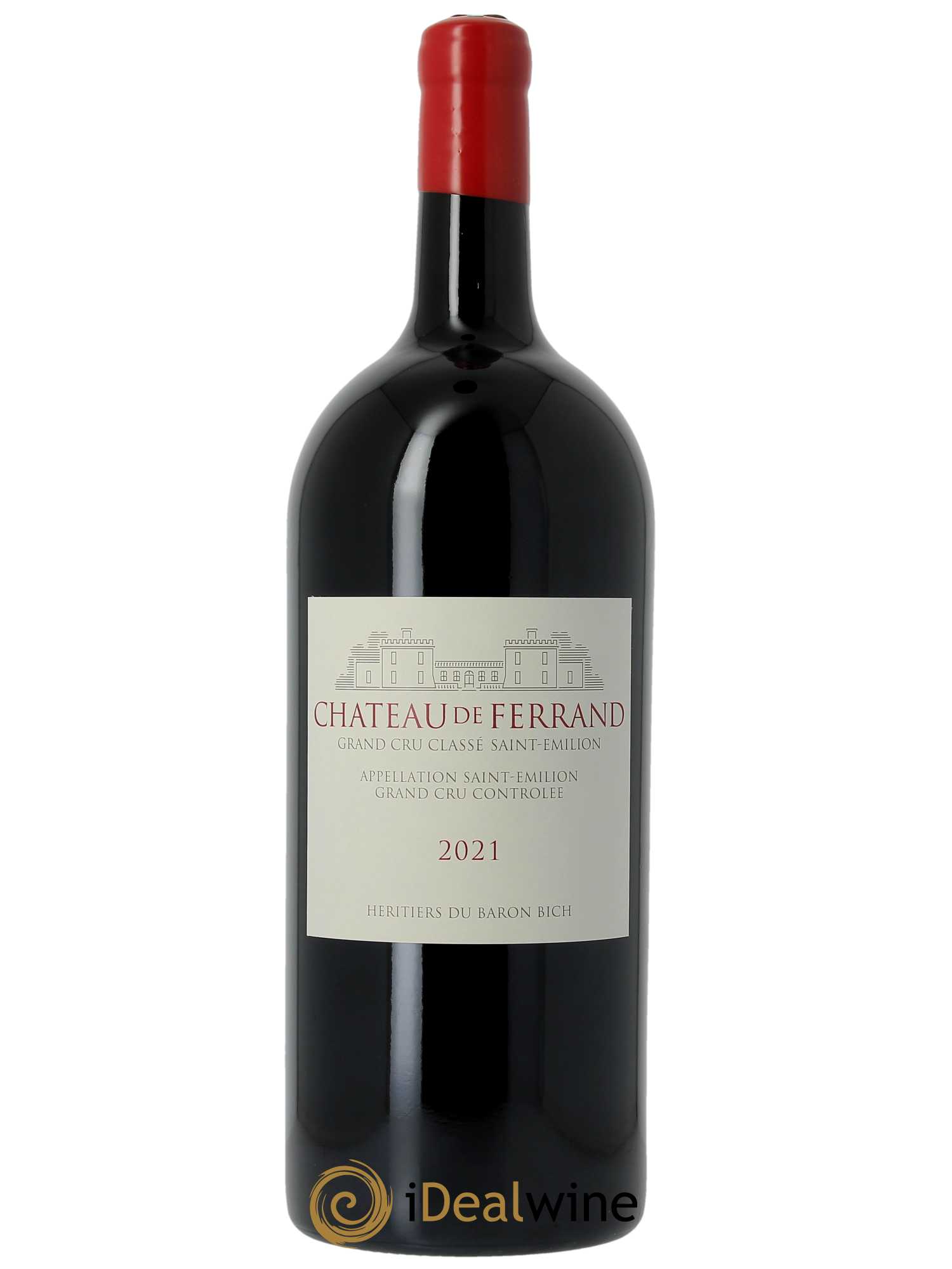 Château de Ferrand Grand Cru Classé  2021 - Lot de 1 Double-magnum