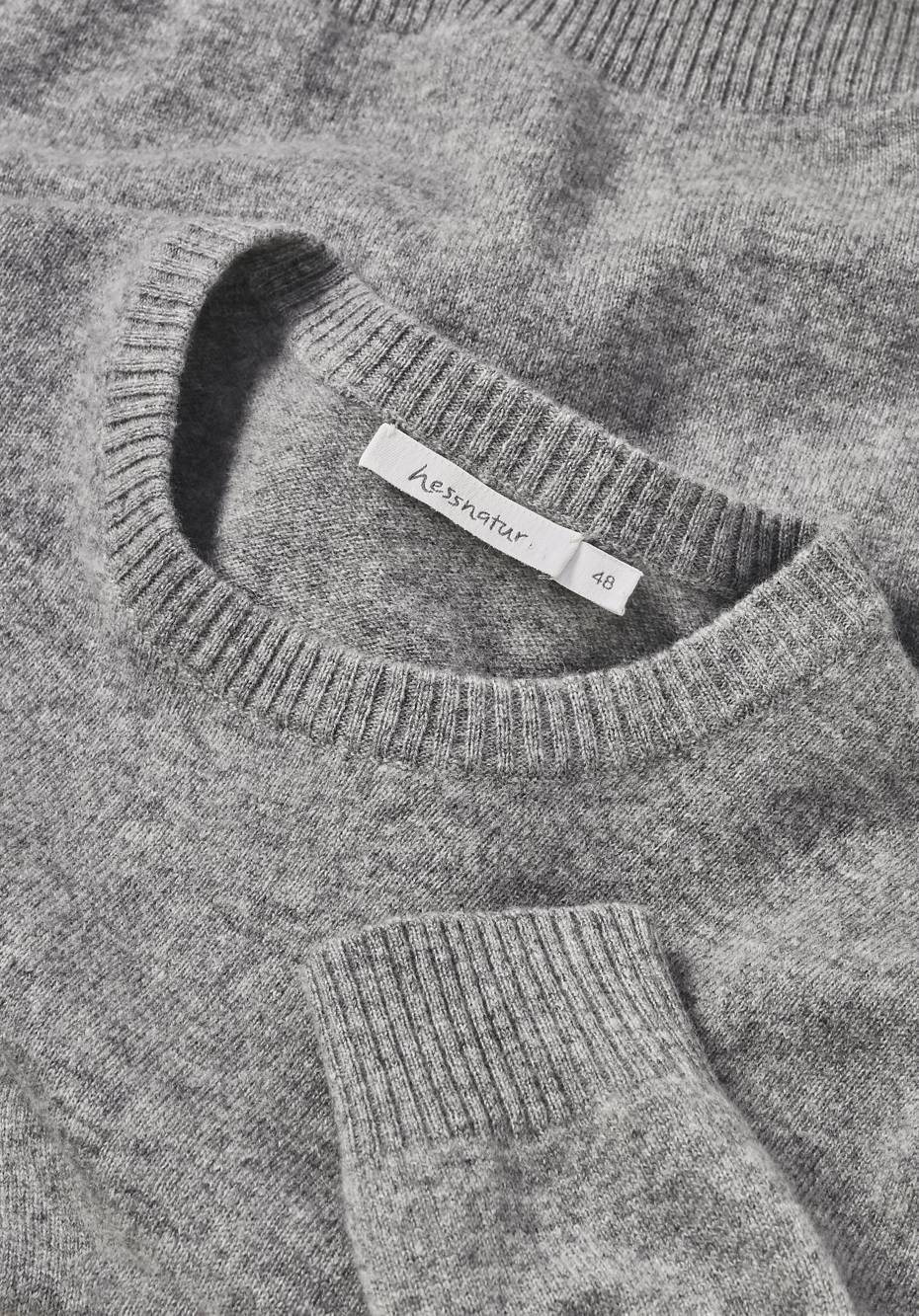 Pullover aus Schurwolle mit Kaschmir