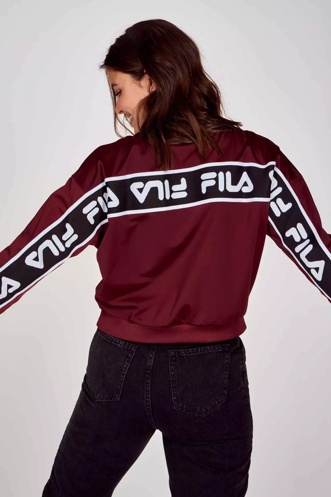 Fila Sweats Femme couleur rouge