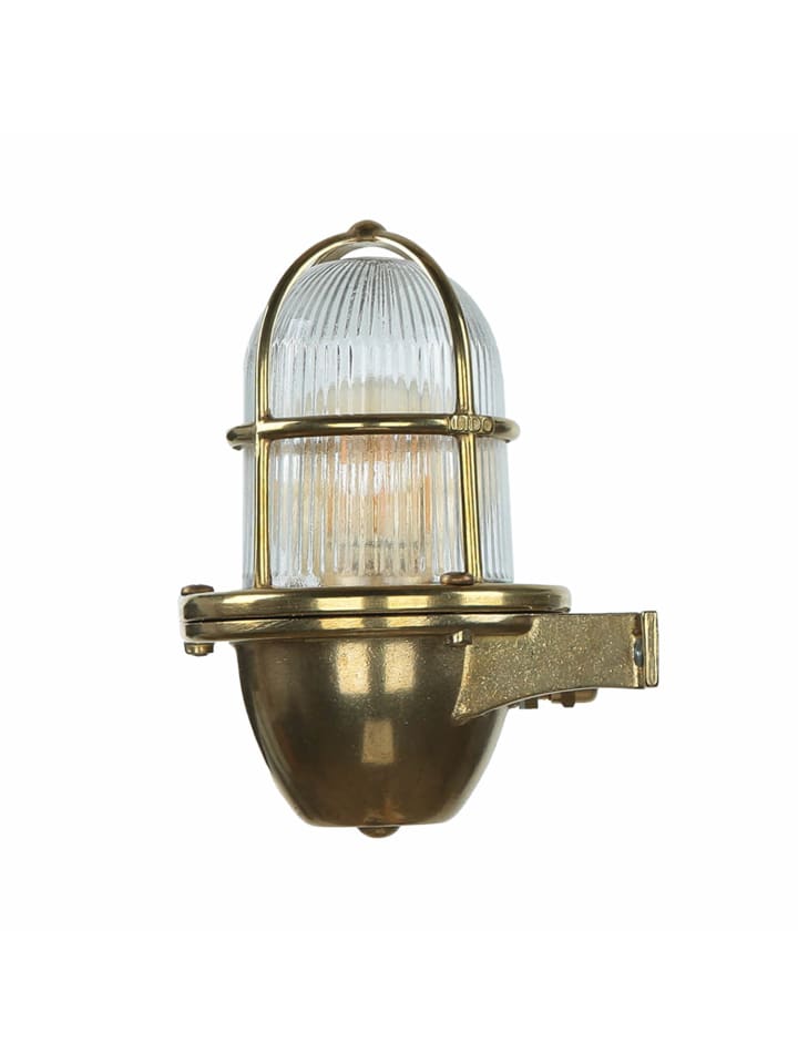 Licht-Erlebnisse Außen Wandlampe in Messing günstig kaufen onesize