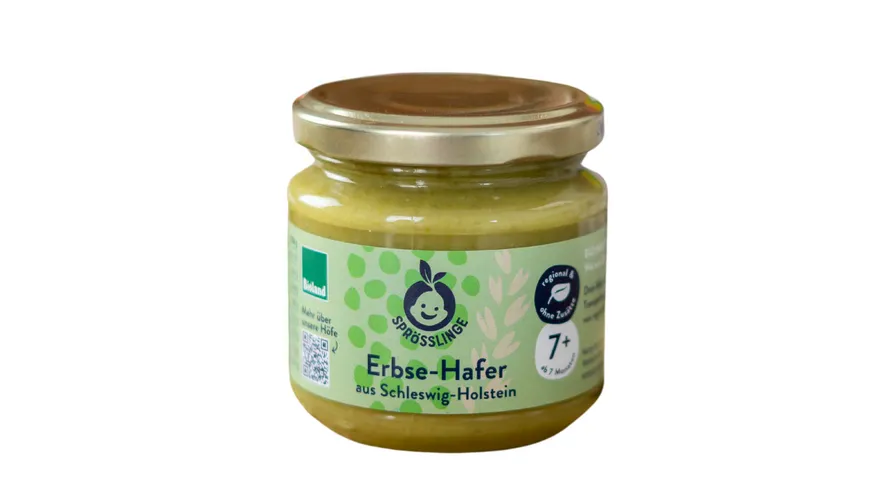 SPRÖSSLINGE Babybrei Erbse-Hafer 180 g