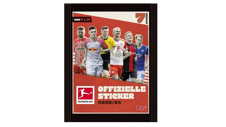 Topps - Bundesliga 2023/2024 Offizielle Sticker Tüte