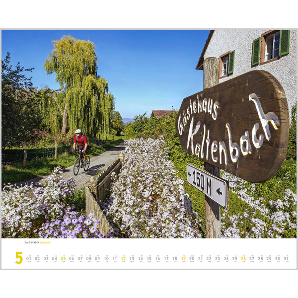 RADURLAUB IN DEUTSCHLAND 2024 - Kalender