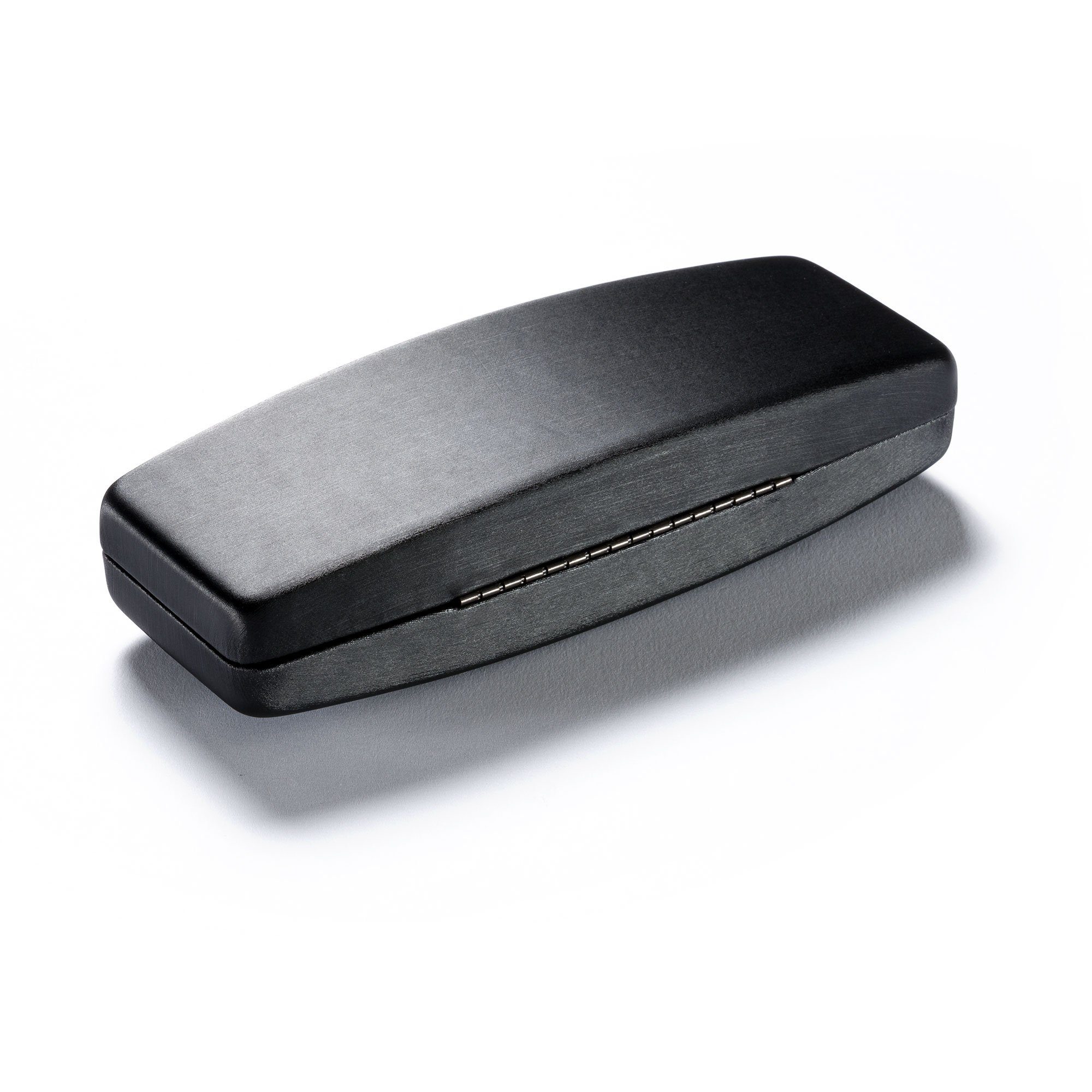 FEFI Brillenetui Hardcase in Seiden-Optik - Größe XL, inklusive Mikrofasertuch