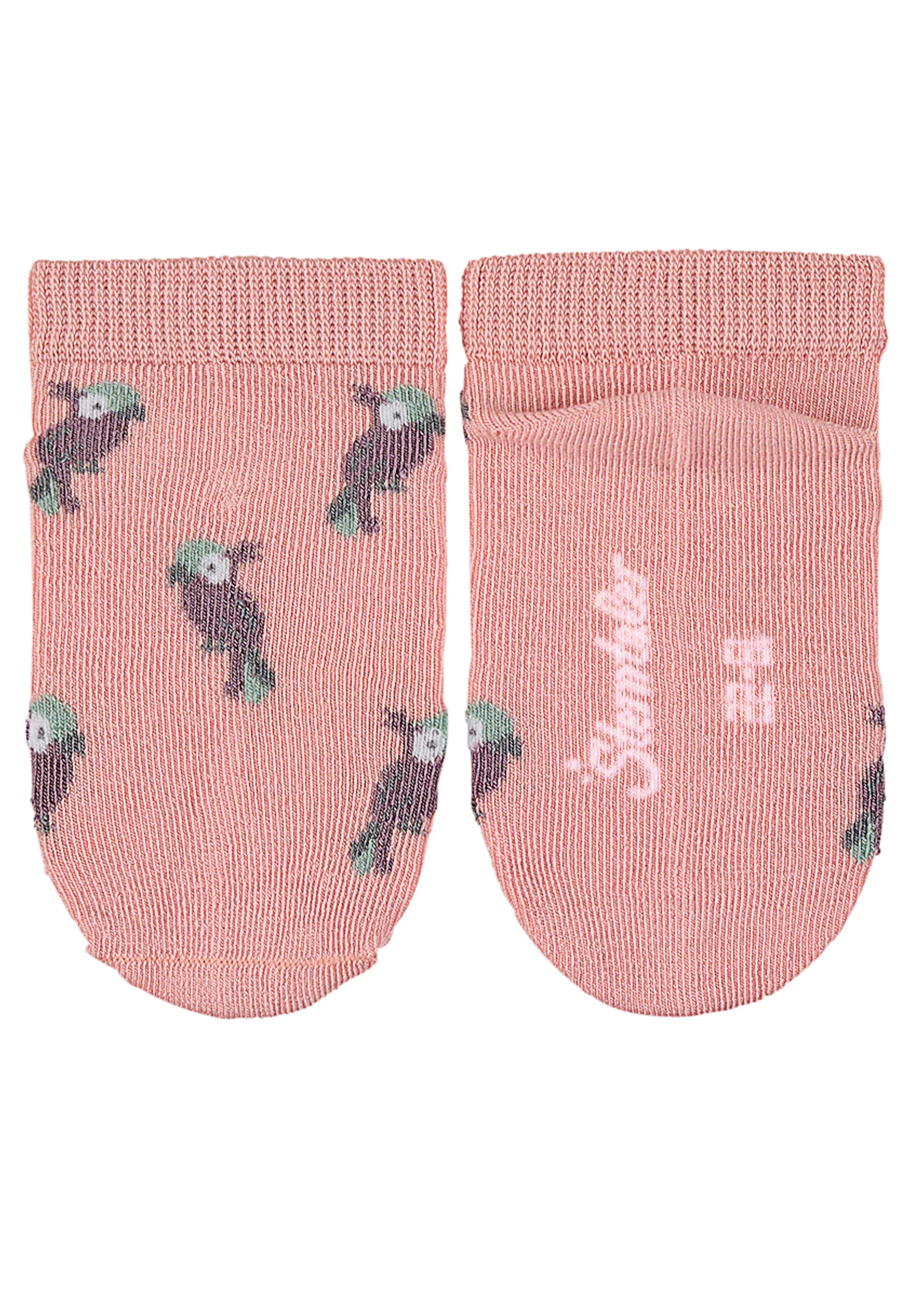 Sneaker Socken Kinder 3er-Pack in grün oder weiß