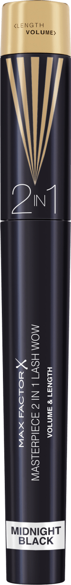 Mascara Masterpiece 2in1 Lash Wow 003 Midnight Black, 7 ml