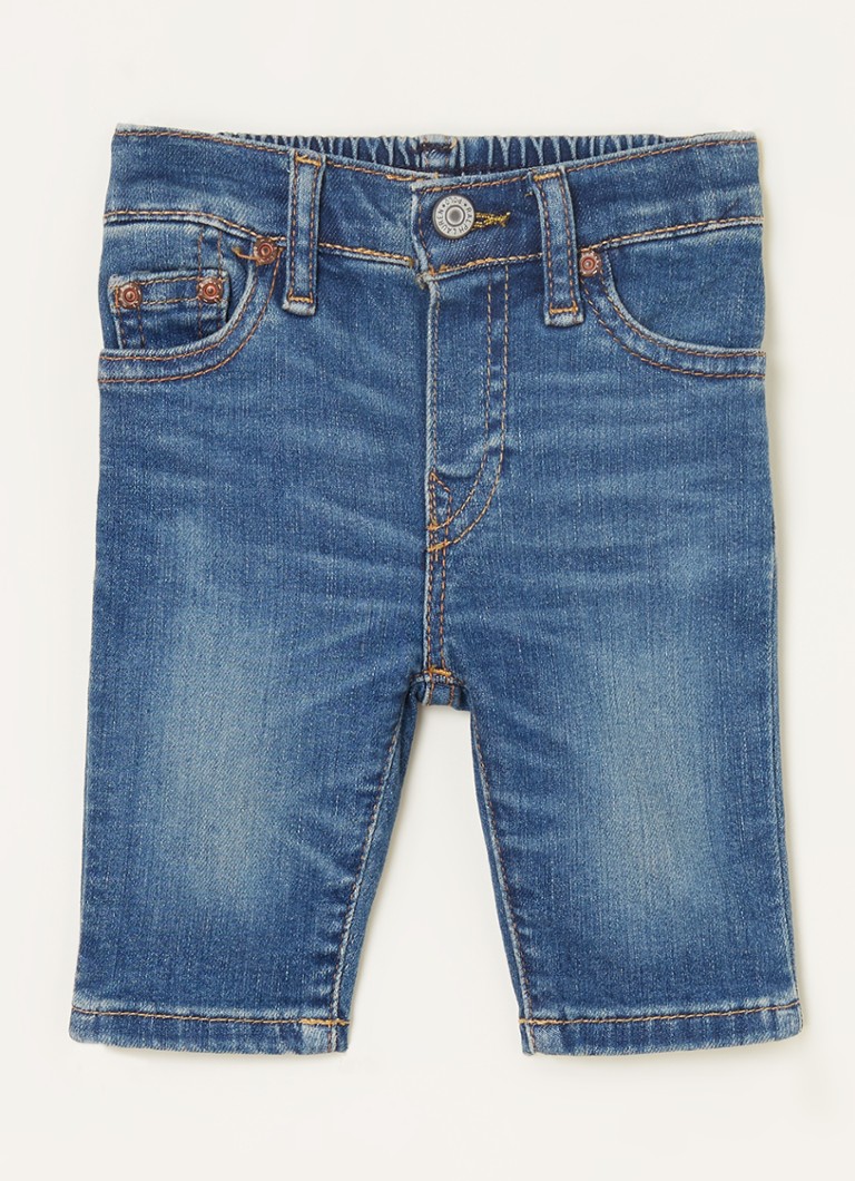 Blugi Ralph Lauren Stretch Denim pentru bebeluși