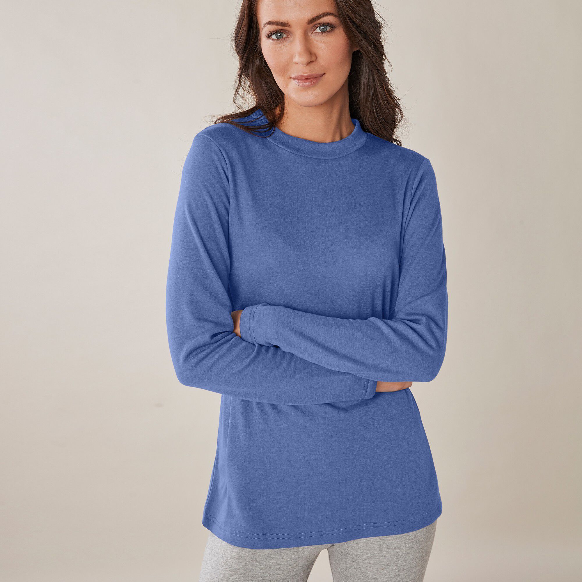 Tee-shirt thermique col montant
