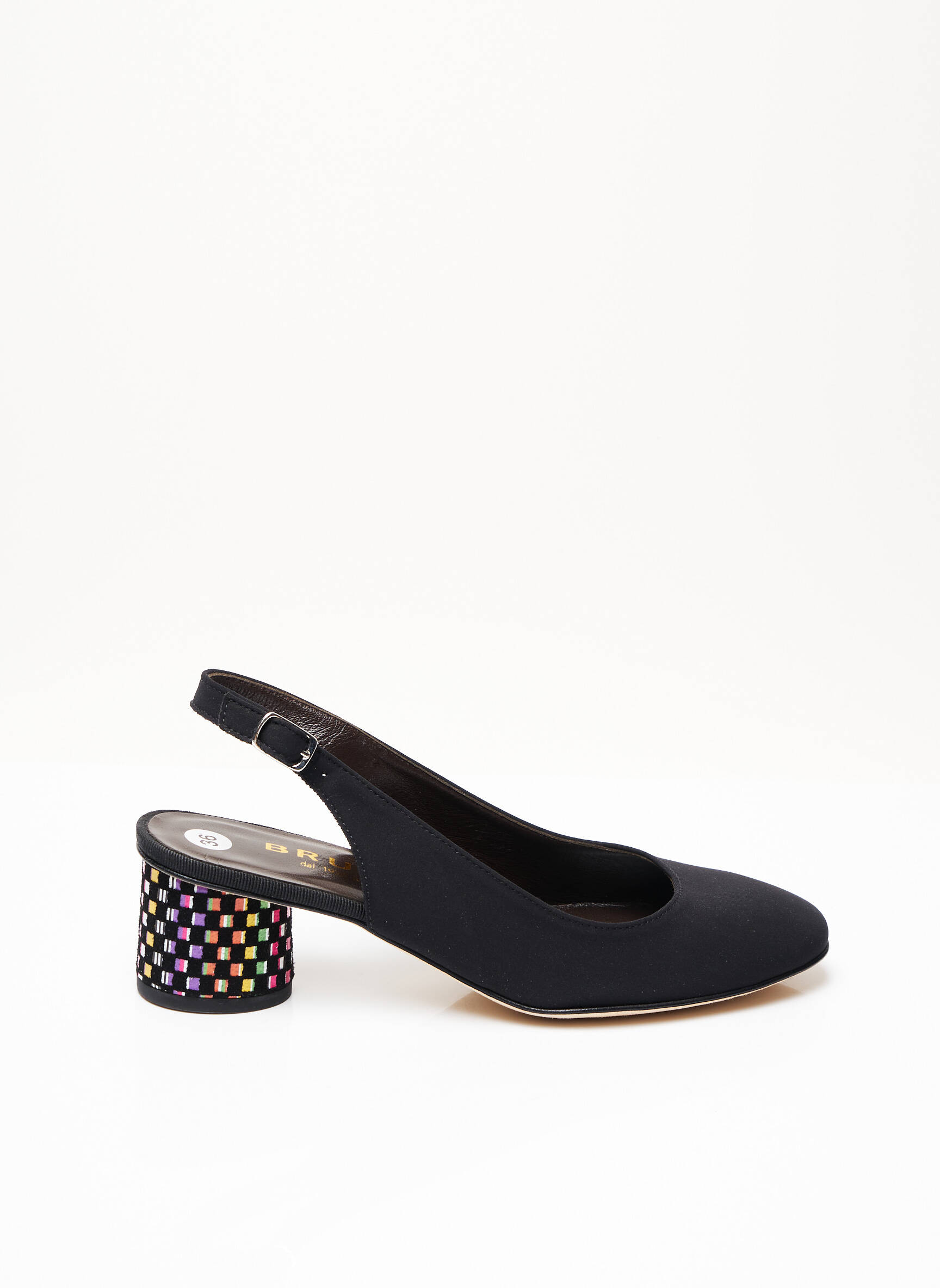 Brunate Sandales Nu Pieds Femme couleur noir