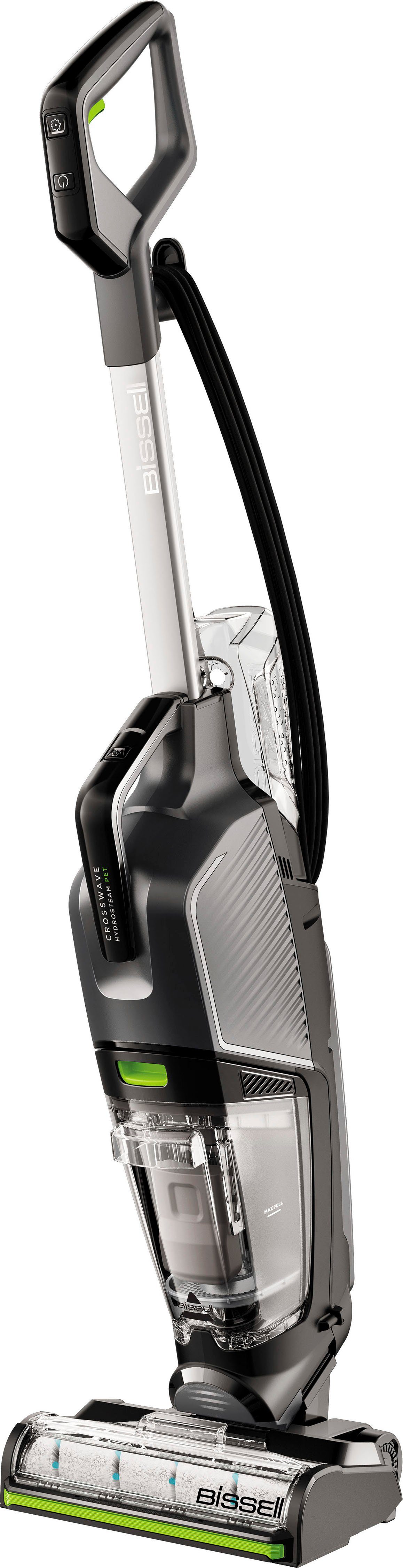 Bissell Nass-Trocken-Sauger Crosswave Hydrosteam Pet Select 3527N, 1100 W, beutellos