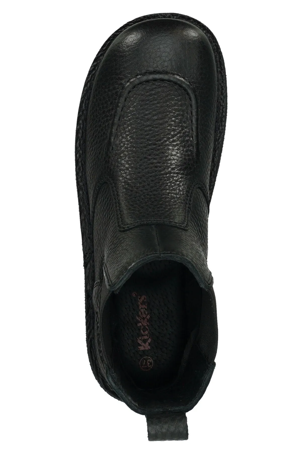 Kickers  Stiefelette - Schwarz - Flacher Absatz