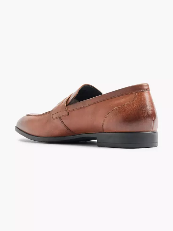 AM SHOE Leder Business Slipper