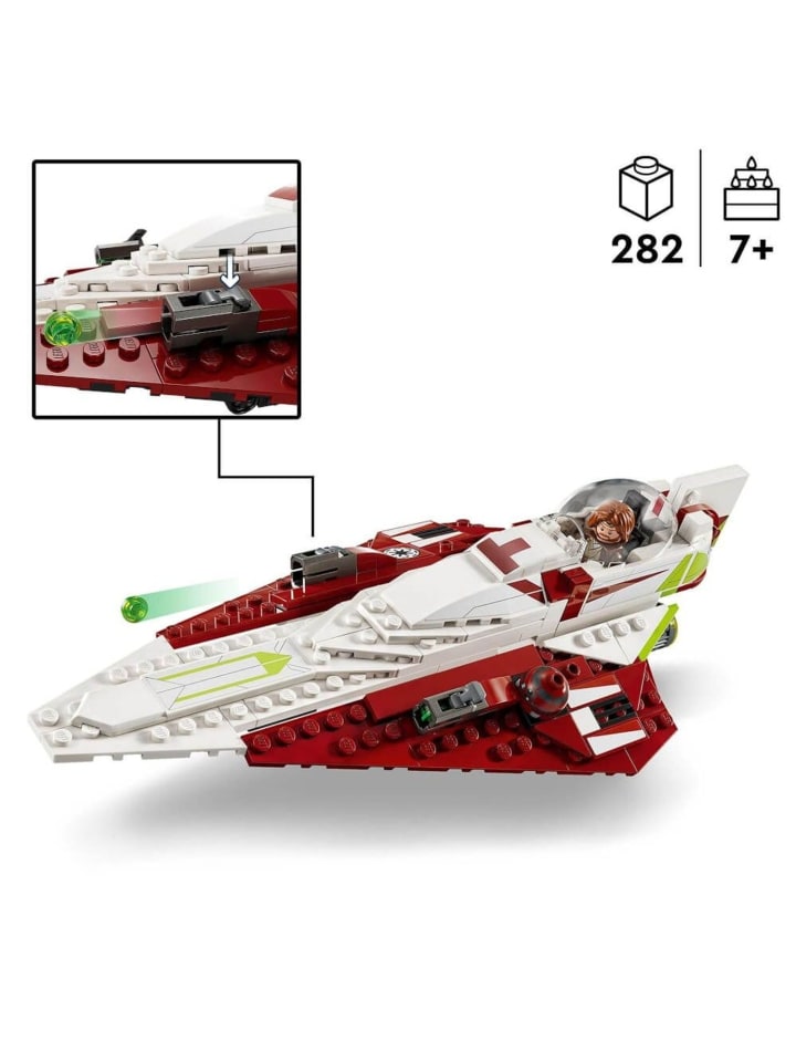 LEGO Star Wars Obi-Wan Kenobis Jedi Starfighter in Mehrfarbig ab 7 Jahre günstig kaufen onesize