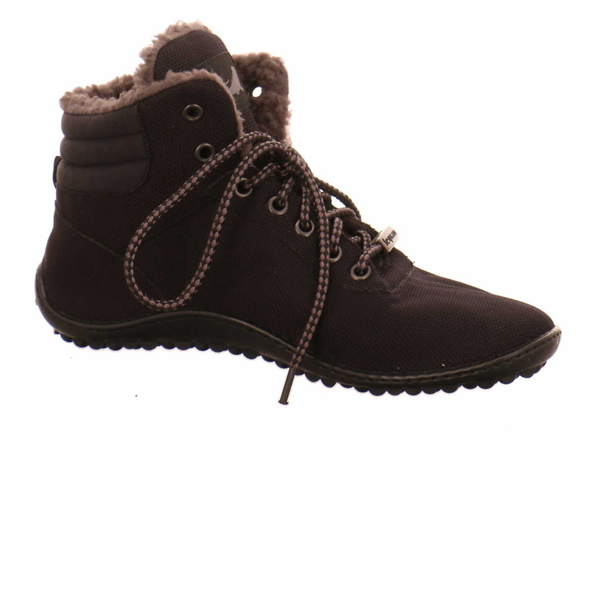 LEGUANO Schnür-Stiefeletten schwarz