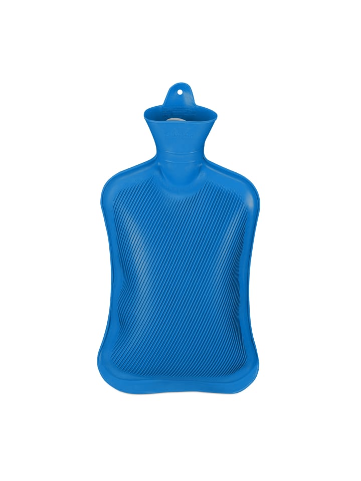 relaxdays Wärmflasche in Blau günstig kaufen onesize