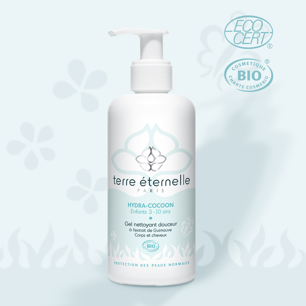 Terre éternelle Gel Nettoyant Douceur Hydra-cocoon BIO Pour les 3 - 10 ans : Corps & Cheveux
