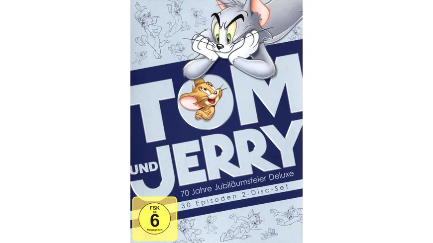 Tom & Jerry - 70 Jahre Jubiläumsfeier Deluxe  [DE] [2 DVDs]