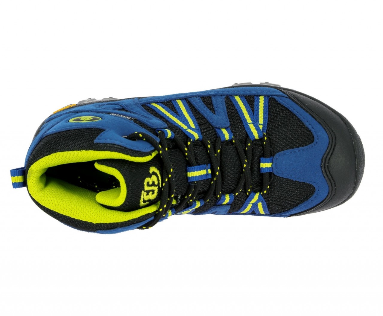 BRÜTTING Stiefel Jungen blau blau/schwarz/Lemon