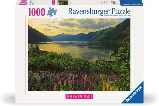 Puzzle 1000 Teile - Fjord in Norwegen