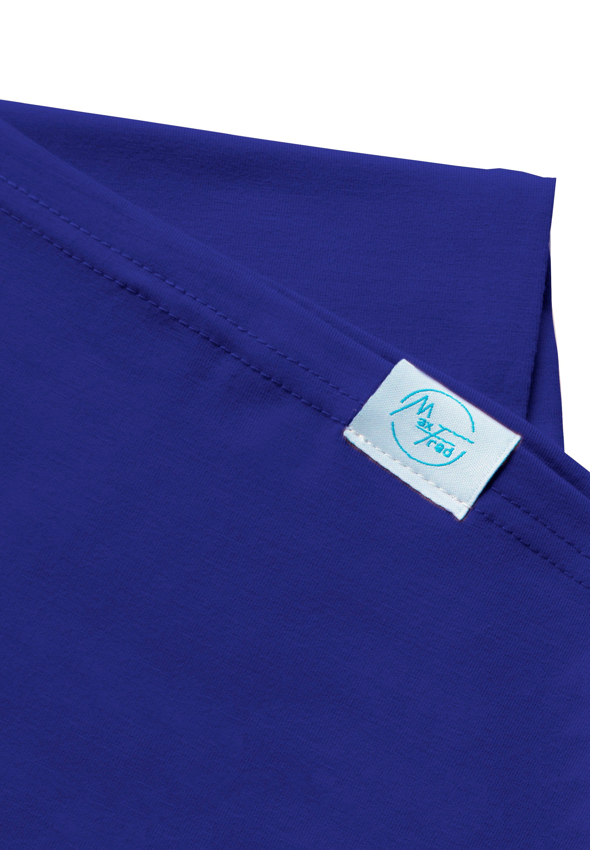 Maxfred Multifunktionstuch Bamboo ocean blue Multifunktionstuch, Elastisch, Nachhaltig, geringe Geruchsaufnahme, Ultraweich