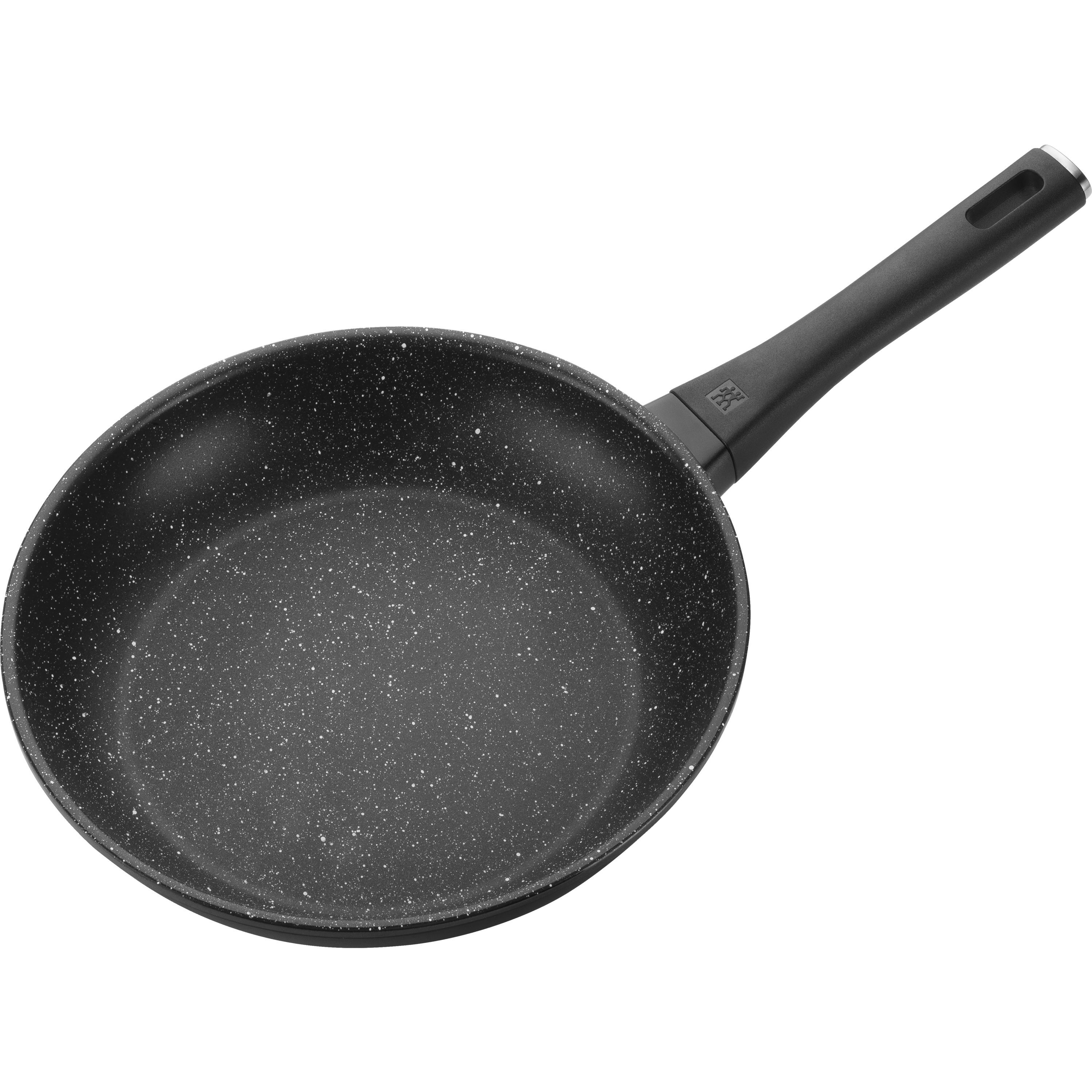 Bratpfanne hoch 24 cm, Aluminium, Schwarz