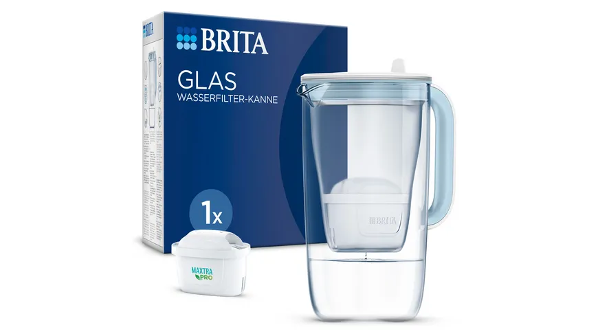 BRITA Wasserfilter-Kanne Glas Model ONE