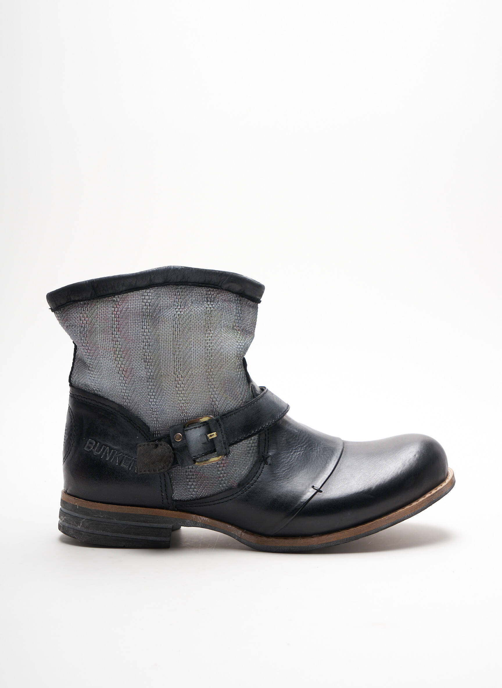 Bunker Bottines Femme couleur gris