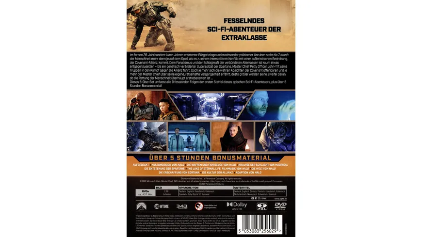 Halo - Staffel 1  [5 DVDs]
