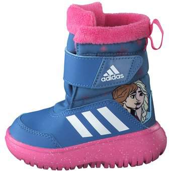 adidas Winterplay Frozen I Boots in blau