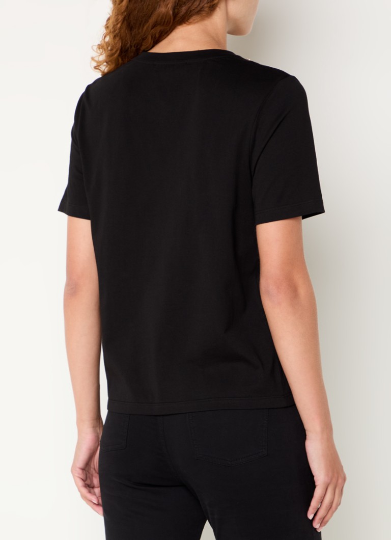 T-shirt Gerard Darel Agnes con dettagli a catena e strass