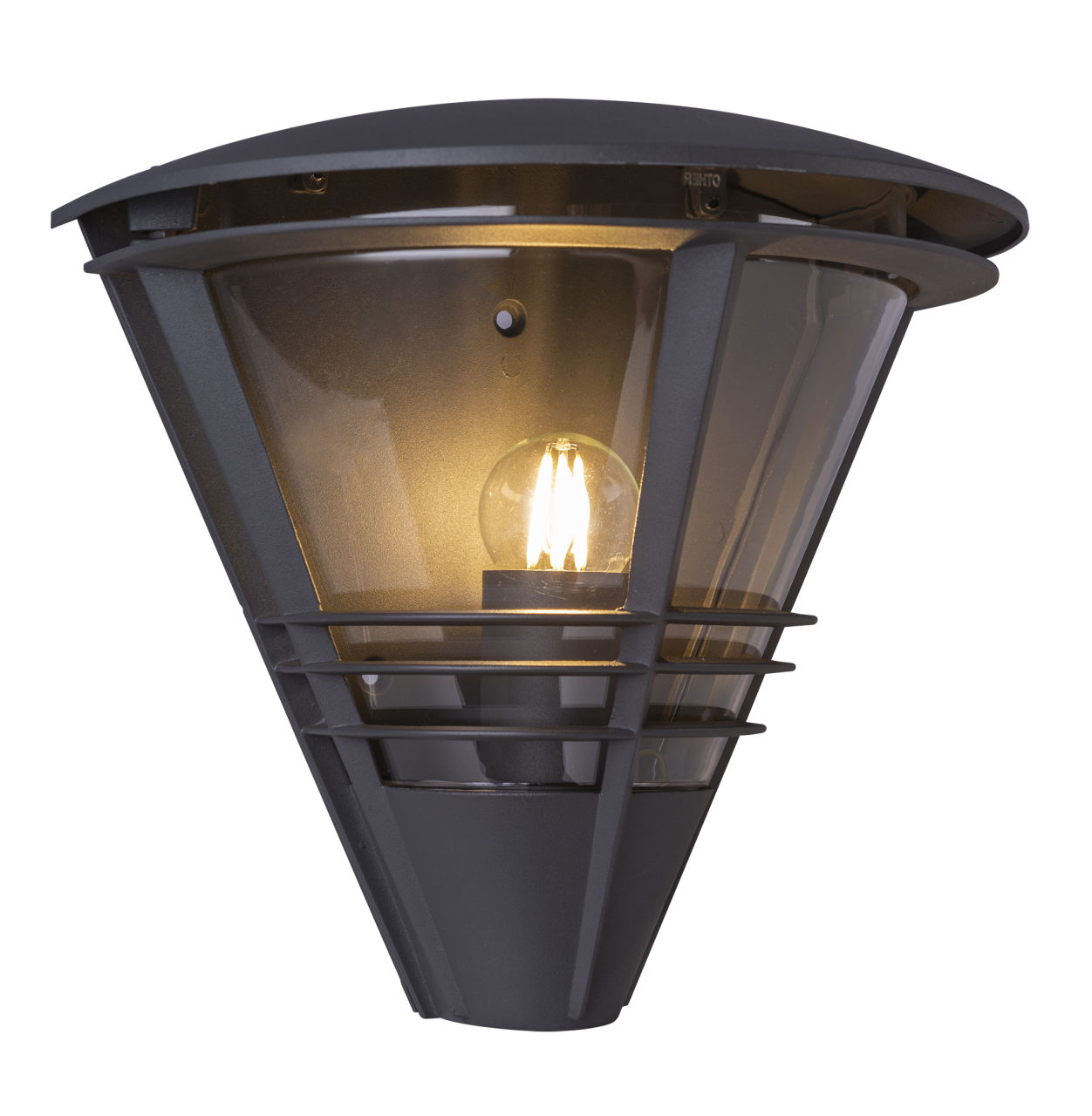 Globo Lighting - SALLA - Außenleuchte Aluminium anthrazit, 1x E27