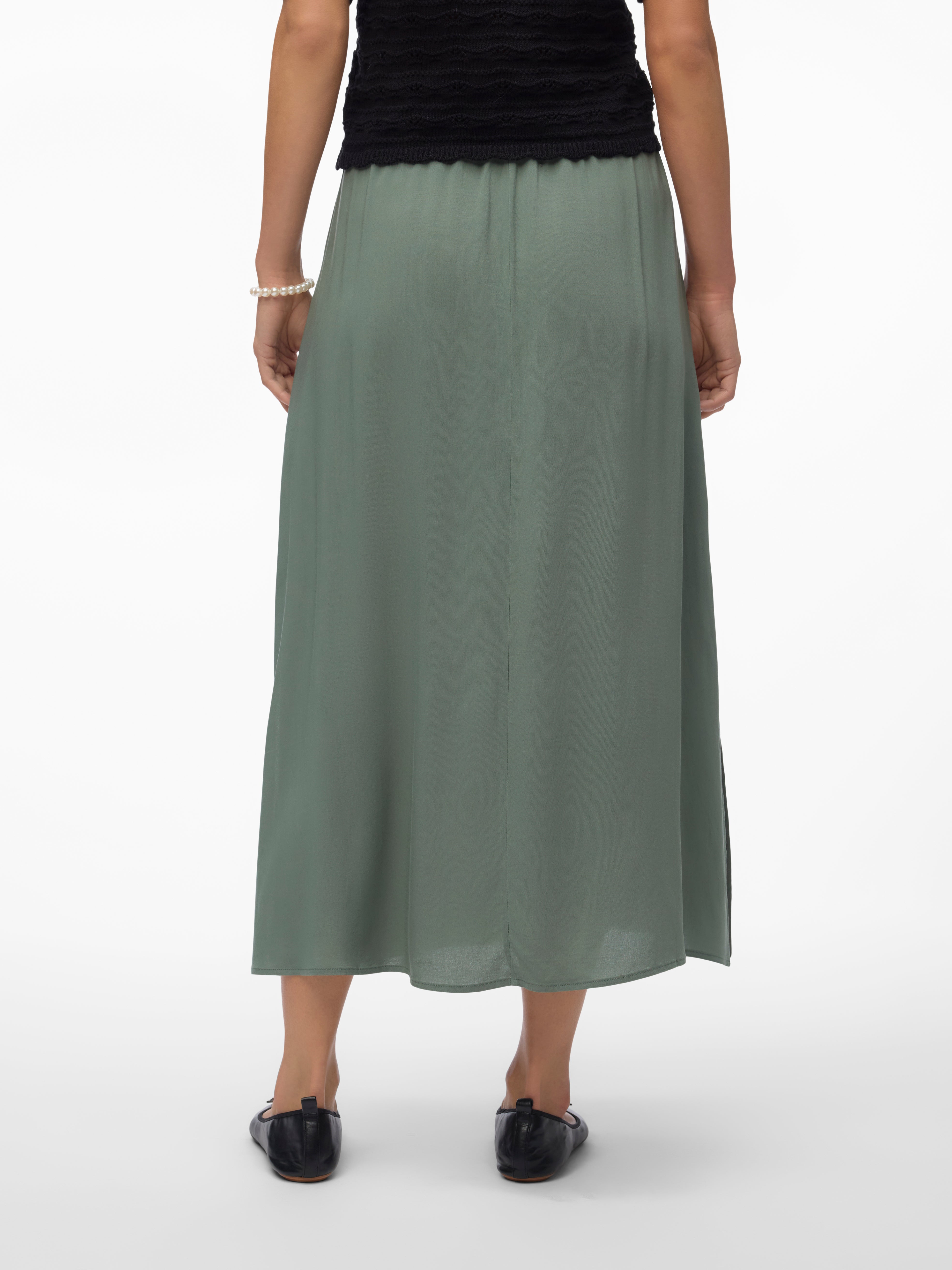 VMEASY Hohe Taille Langer Rock
