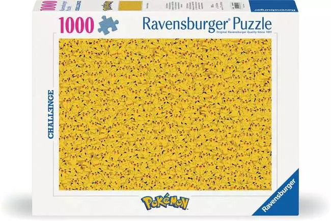 Puzzle 1000 Teile - Pikachu Challenge