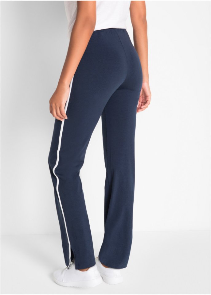 Shirthose aus Stretchmaterial, gerade geschnitten