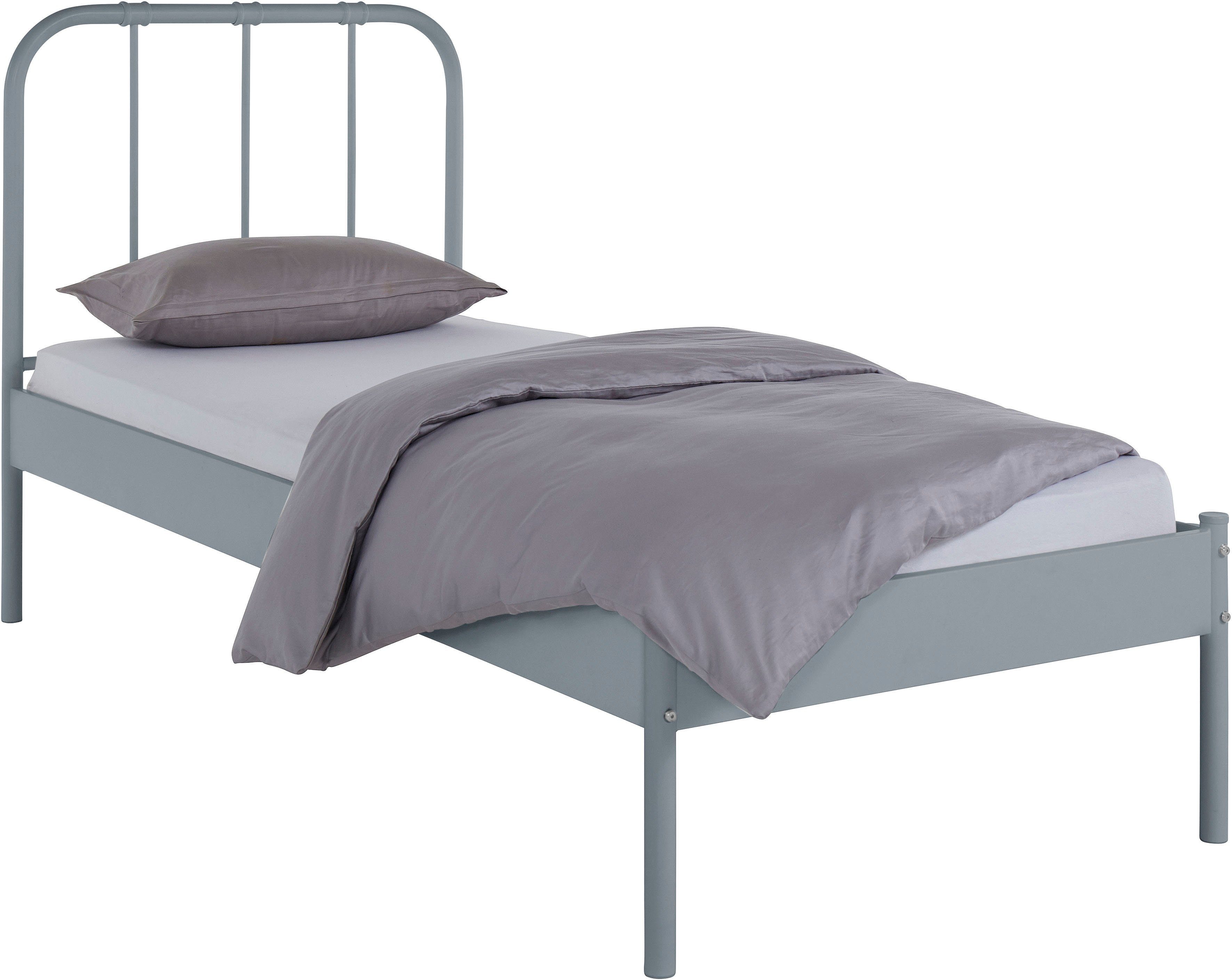 COUCH Metallbett Kuschel Kumpel, aus Metall, industrial Look, verschiedenen Größen und Farbvarianten