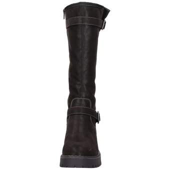 s.Oliver Langschaftstiefel in schwarz