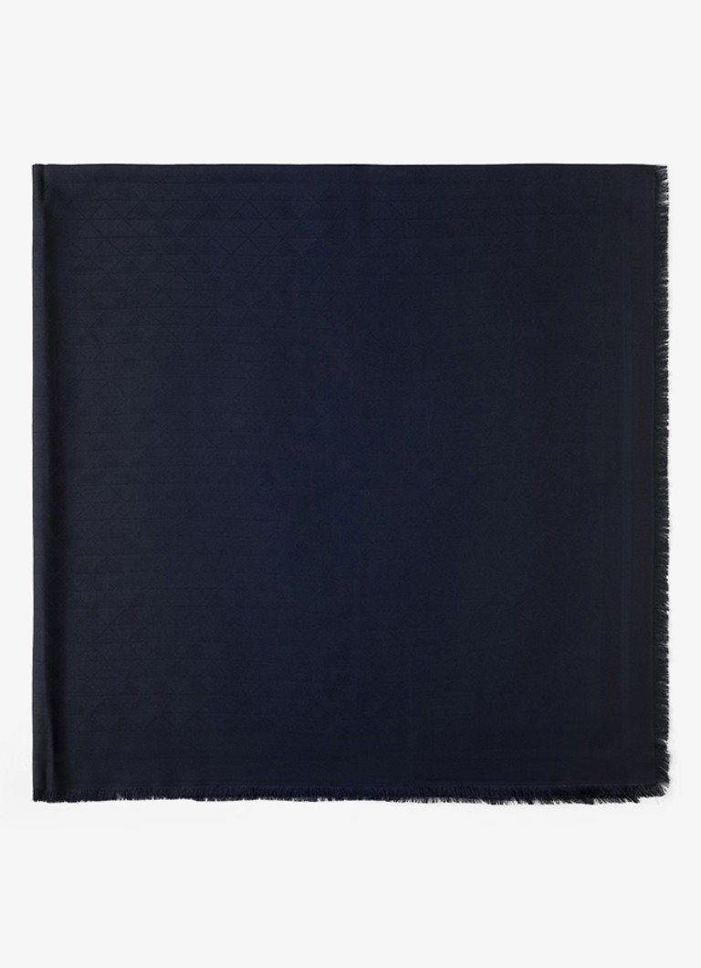 Prada  Sjaal in zijdeblend met jacquard dessin 140 x 140 cm