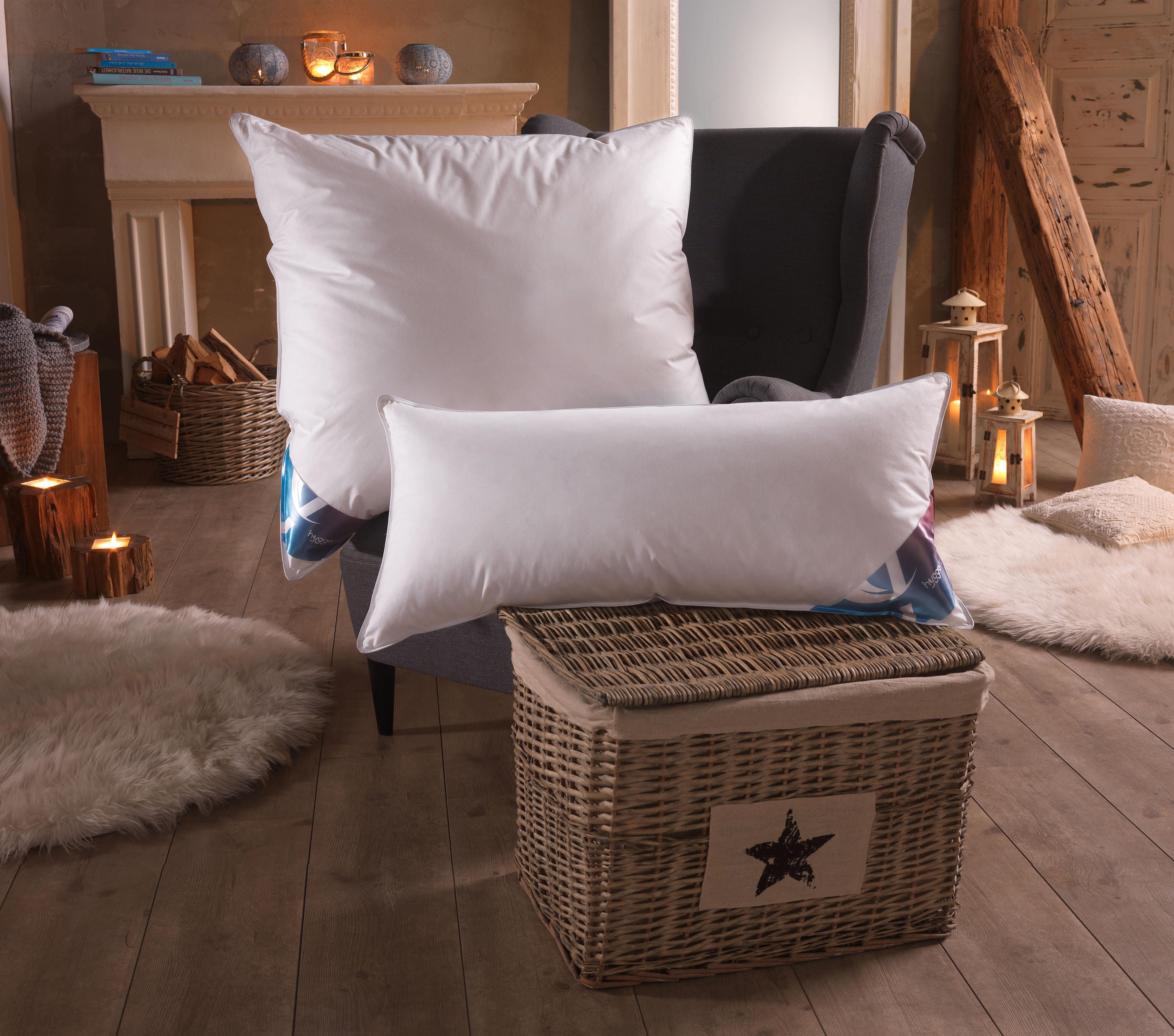 3-Kammer-Kopfkissen Luxus Hygge, Haeussling, Downpass, Nomite; STANDARD 100 by OEKO-TEX®