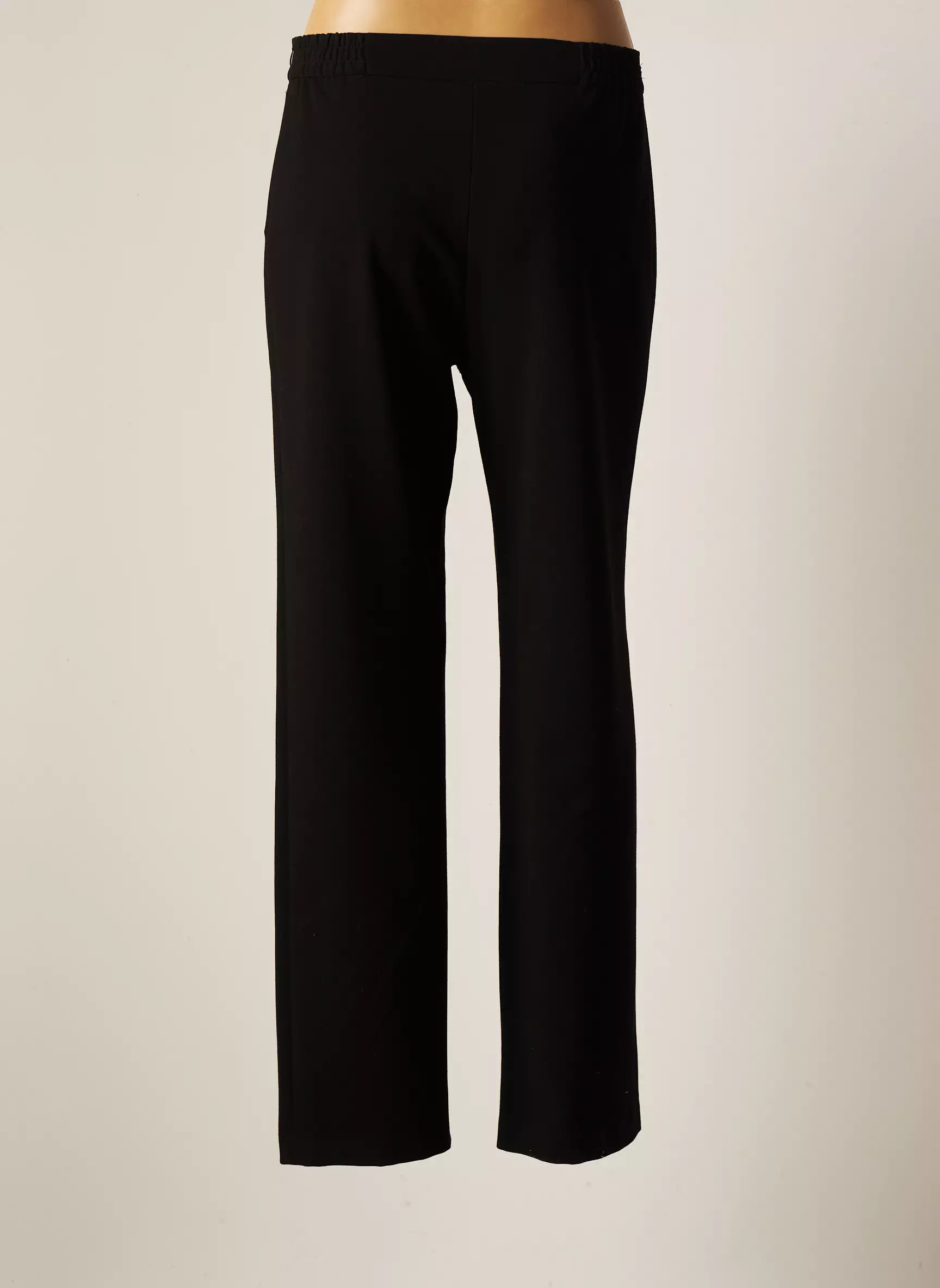 Massy Pantalons Droits Femme couleur noir