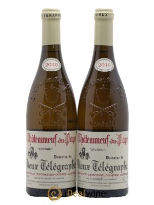Châteauneuf-du-Pape Vieux Télégraphe (Domaine du) Vignobles Brunier  2010 - Lot de 2 Bouteilles