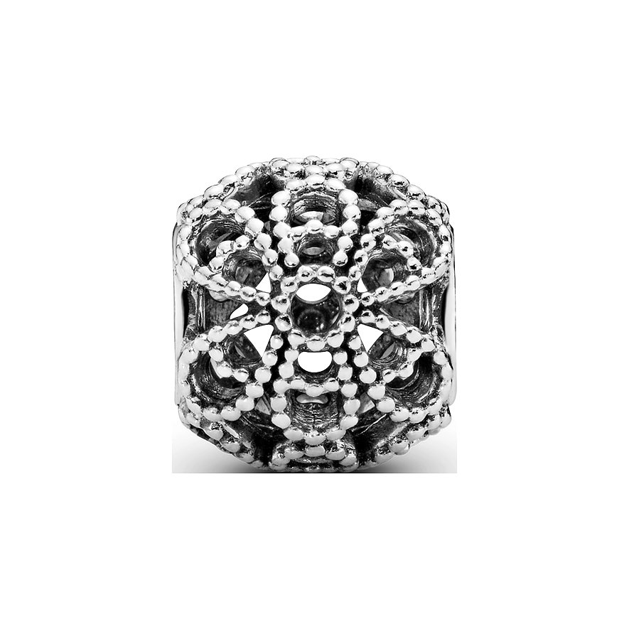 Pandora Charm Moments Offen gearbeitetes Metallperlen-Blüten