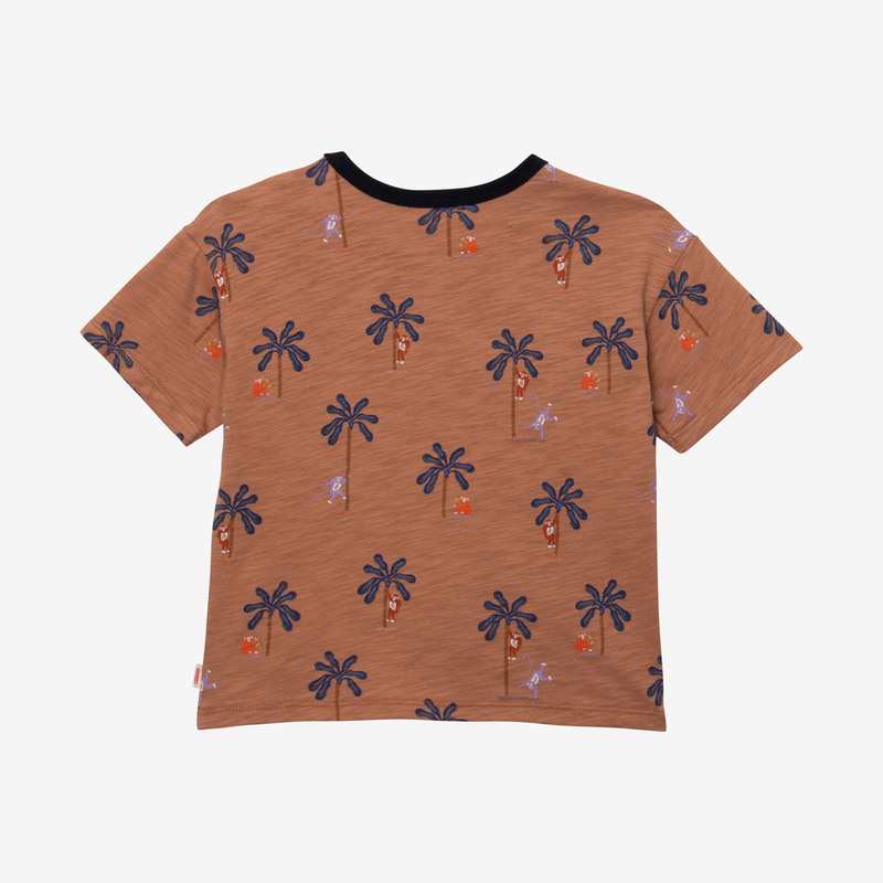 T-shirt bébé garçon micro palmiers beige Catimini