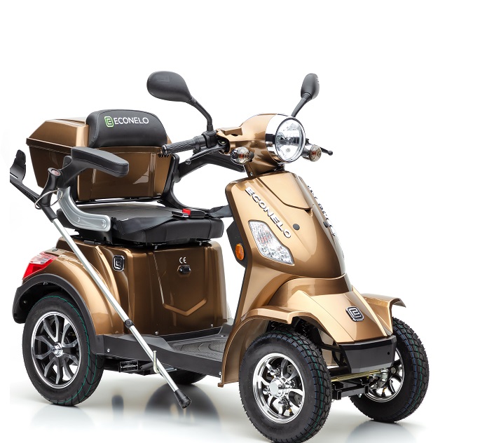 Econelo Elektro Quad J4000 Braun