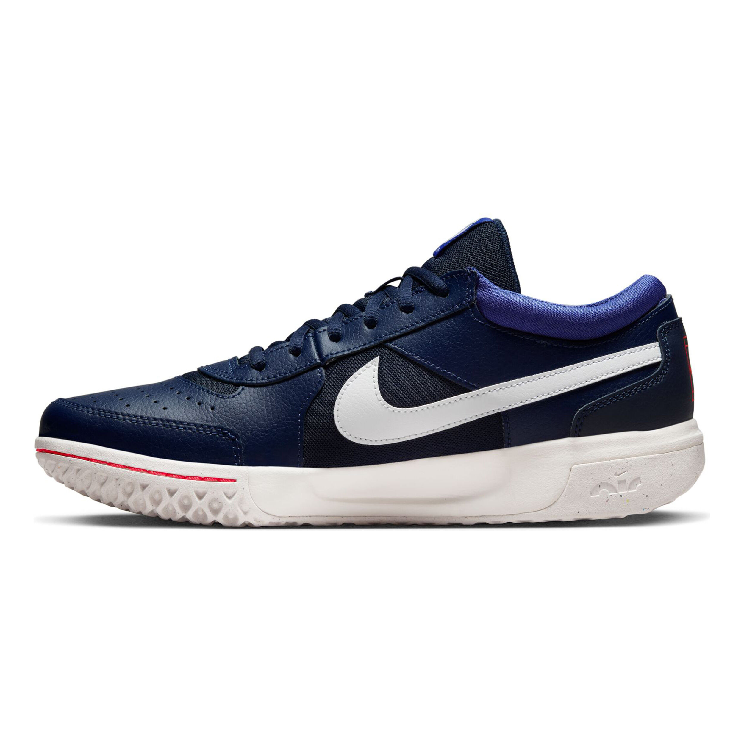 Court Zoom Lite 3 Allcourtschuh Kinder - Dunkelblau, Weiß