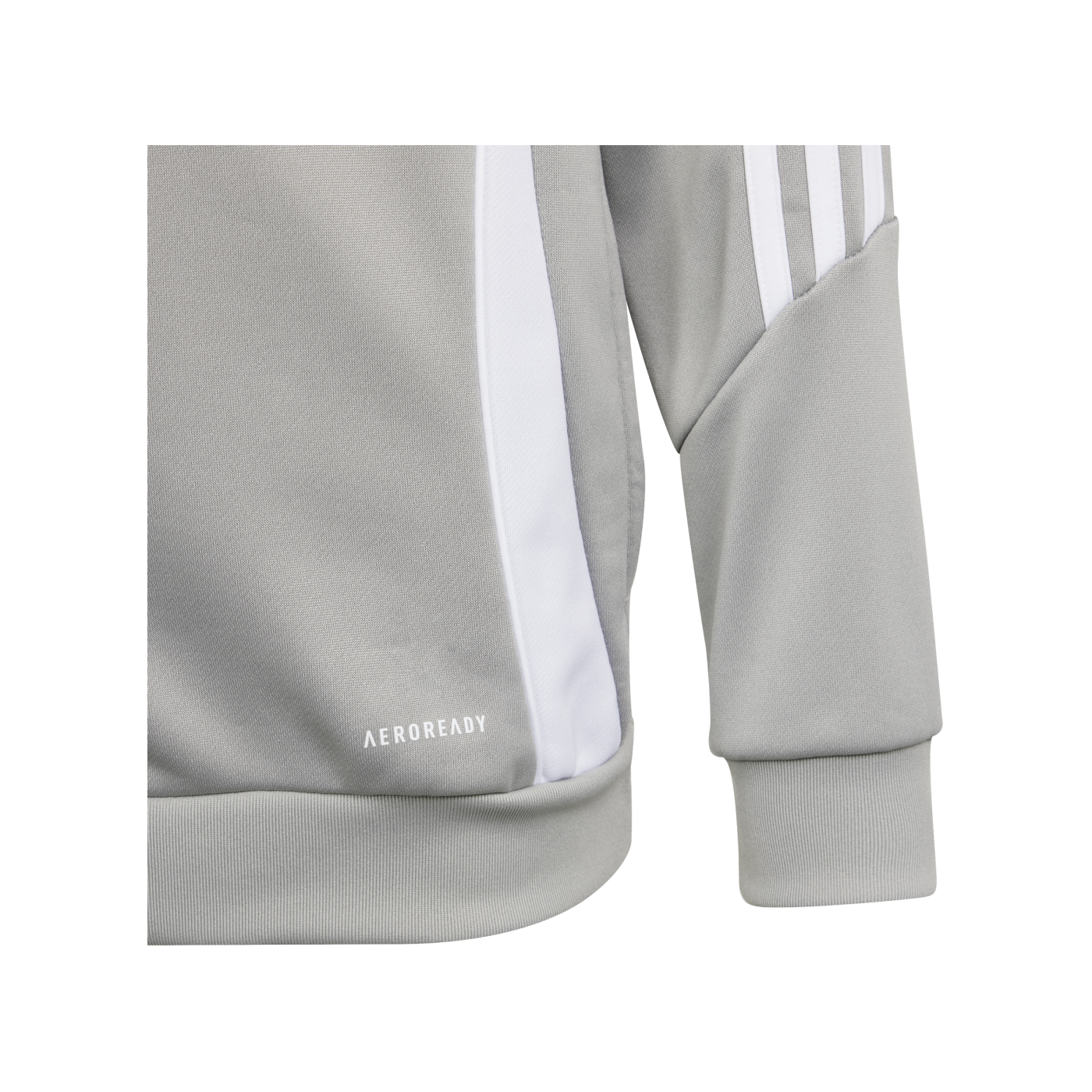 adidas Tiro 24 Training Hoody Kids Grau Weiss