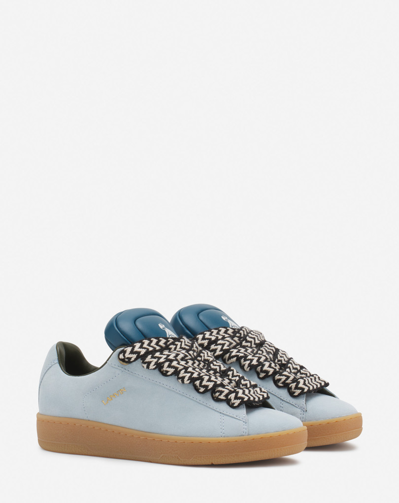 SNEAKERS HYPER CURB LANVIN X FUTURE EN CUIR ET SUEDE