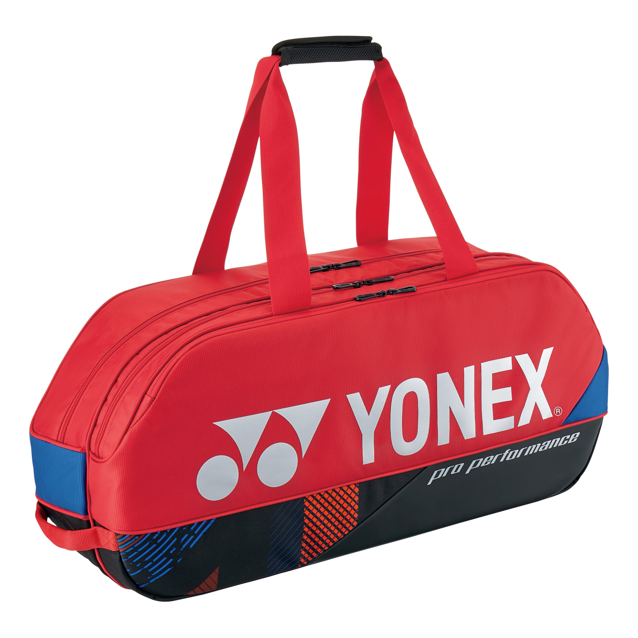 Pro Tournament Bag Schlägertasche 3er - Rot, Blau