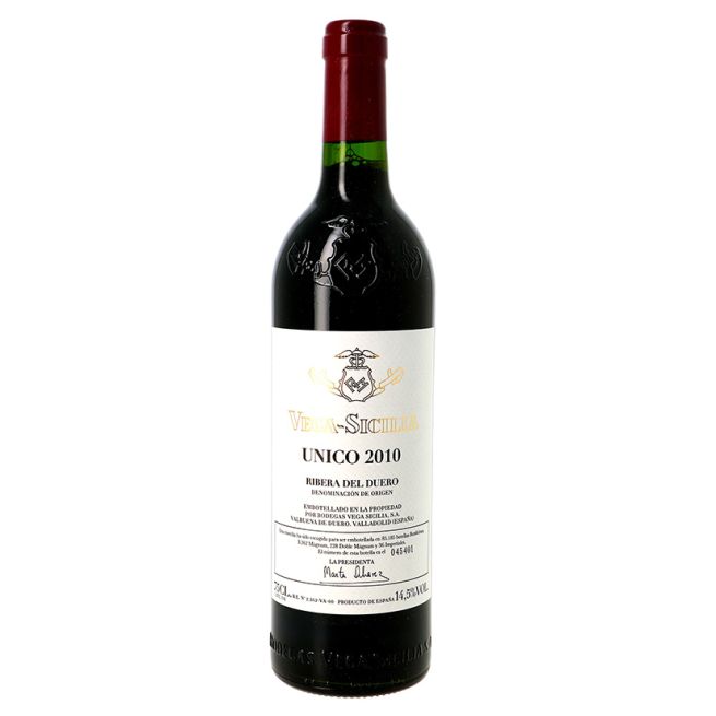Vega Sicilia, Único, 2010