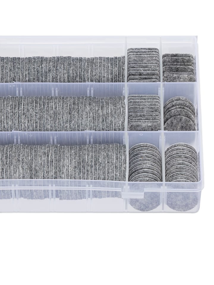 relaxdays 272 x Filzgleiter in Grau günstig kaufen onesize
