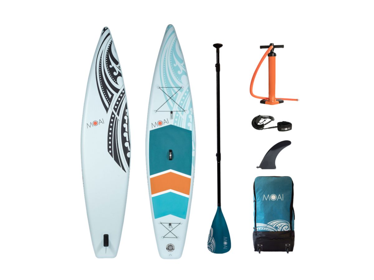 MOAI 12’6 TOURING Aufblasbares SUP Board Set
